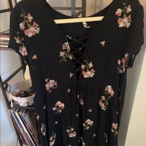 floral flowy dress